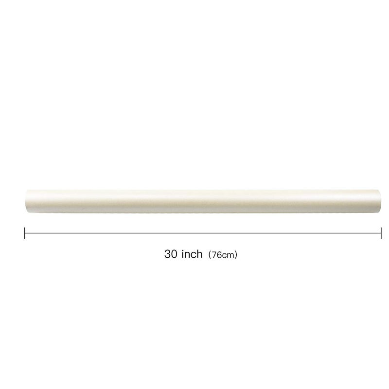 RUSPEPA Off White Matte Wrapping Paper-81.5 Sq Ft-Solid Color Pearly-lustre Paper Perfect for Wedding, Birthday, Christmas, Baby Shower -30Inch X 32.8Feet - Image 3